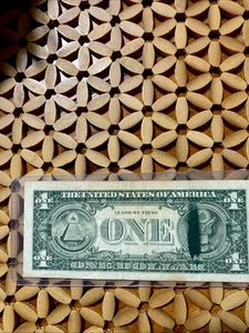 👀 RARE 1993 💨 INK 💨 SMEAR ERROR 1 Dollar Bill COLLECTOR NOTE 🔥 - Picture 1 of 7