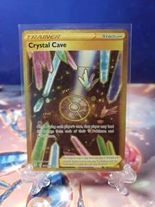 Crystal Cave (Secret) 230/203 Swsh07: Evolving Skies Holo Pokemon Juego de cartas coleccionables - Imagen 1 de 2