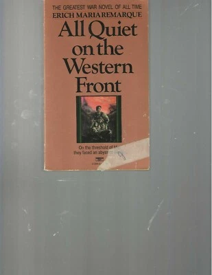 ERICH MARIA REMARQUE - ALL QUIET ON THE WESTERN FRONT - (Paperback) - Image 1 of 2