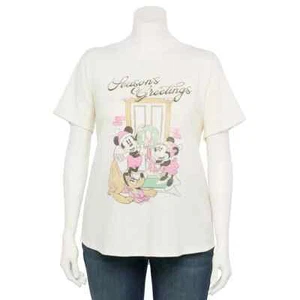 Nuevo Top Para Mujer Mickey & Minnie Mouse Para Mujer Talla Grande Disney 5X - Imagen 1 de 3