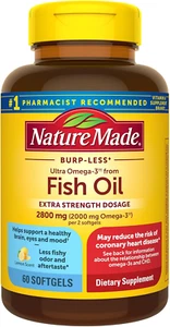 Nature Made Extra Strength Omega 3 Fish Oil 2800 Mg per Serving, Fish Oil Supple - Picture 1 of 12