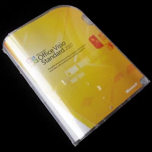 NEW SEALED Microsoft Office Visio Standard 2007, Full UK CD Retail box - Picture 1 of 6