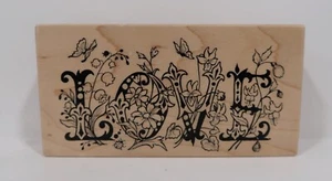 Sello de goma PSX 1996, K-1915 Feeling of Love, Flowers, Butterfly - Imagen 1 de 3