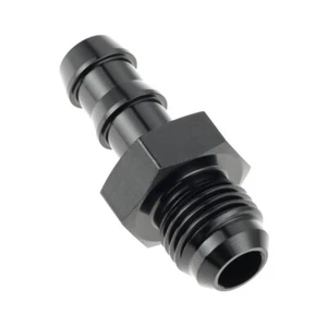 6AN Male Flare 3/8 Inch Hose Barb Straight Fitting Adapter For Oil Fuel Water - Picture 1 of 8