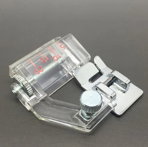 BIAS BINDING FOOT ADJUSTABLE ATTACHMENT FOR ALL DOMESTIC SEWING MACHINES - Picture 1 of 2