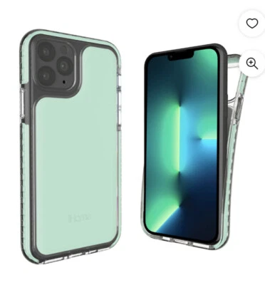 "Nueva en Caja iHome Velo 2021 iPhone 6.1"" Pro Silicona Verde Pálido Funda Teléfono" Foto 1 de 4