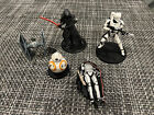 Mixed Lot Star Wars Toys Vintage Tie Fighter & Disney Action Figures May The 4Th