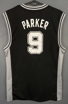 МУЖСКАЯ БАСКЕТБОЛЬНАЯ ФУТБОЛКА SAN ANTONIO SPURS 2012/2013 TONY PARKER NO9 РАЗМЕР S - Изображение 1 из 4