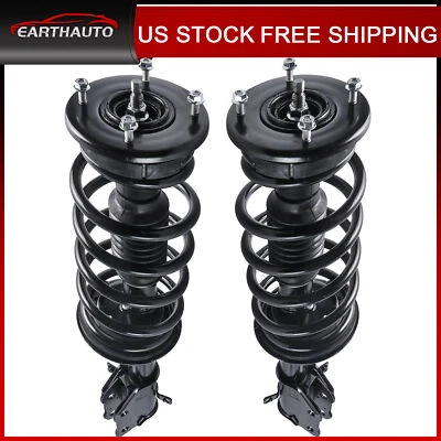 2x Front Complete Shock Struts&Coils For Ford Edge Lincoln MKX V6 172889 172888 - Image 1 of 4