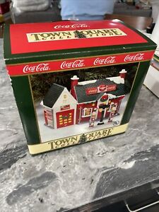 1994 Coca Cola Town Square Flying A Service Station House Village Building