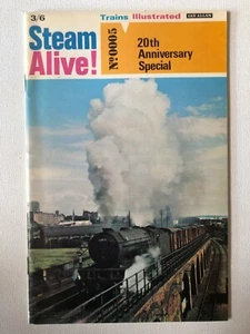 Steam Alive Trains Illustrated Magazine #5 1970 20th Anniversary Special 165 - Imagen 1 de 2