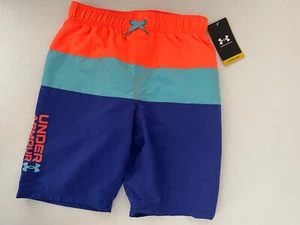 NEW Youth Under Armour UA Swimsuit Swim UPF 50 Size YLG Retail $40.00 - Picture 1 of 2