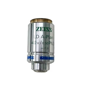 Zeiss 1006-595 LD A-Plan 40x/0.50 ∞/1.0 Ph2 Microscope Objective Lens - Picture 1 of 12