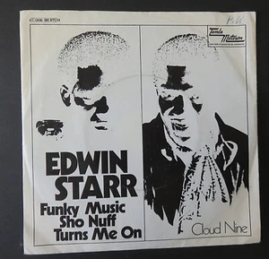 Edwin Starr "Funky Music Sho Nuff " "Turns Me On " Vinyl Single 7" Tamla Motown - Bild 1 von 2