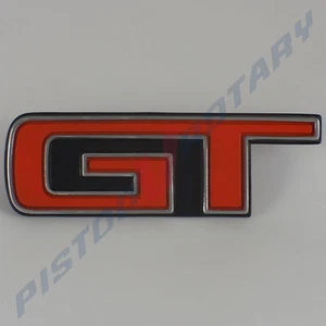 GT Rear Quarter Panel Badge ,Chrome New for FORD Capri MK1 MK2 MK3 1600 3000 - Foto 1 di 5