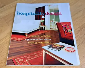 April 2005 HOSPITALITY DESIGN MAGAZINE -200+ Pages - A HOST OF HOT HOTELS - Foto 1 di 12