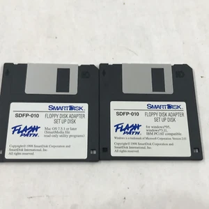 Toshiba Flash Path Floppy Disk Install for SmartMedia Windows and Mac Discs - Picture 1 of 5