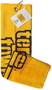 NFL Pittsburgh Steelers Terrible Golf Towel Grommet and Hook 100% Cotton 15"x25" - Picture 1 of 1