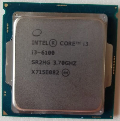 Intel Core i3-6100, 2x 3.70GHz, Sockel 1151 - Bild 1 von 2