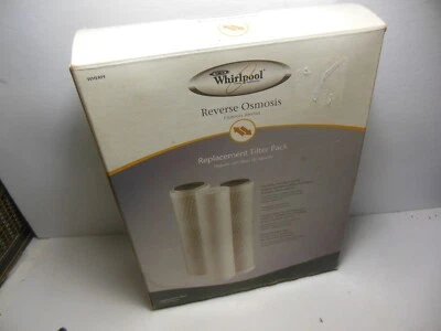 Genuine WHIRLPOOL WHERPF REPLACEMENT FILTER Reverse Osmosis Sealed 3 Pack - Image 1 of 4