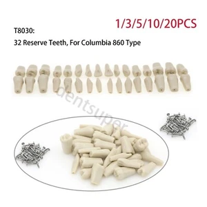 32PCS 860 Type Dental Replacement Teeth Model Screw-in For Columbia Typodont - Picture 1 of 20