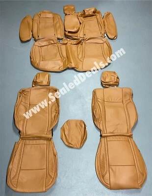 Actualización de fundas de asiento de cuero de otoño para Dodge Charger R/T SXT Scat 2015-2023 Foto 1 de 4