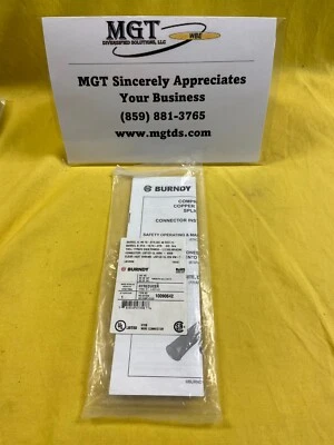 BURNDY / YSR8CFX14CLTCKITC / COMPRESSION CU REDUCER/SPLICE / WITH INSP WINDOW - Image 1 of 2