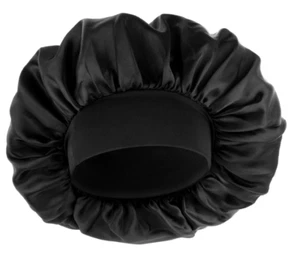 WLLHYF Seidenhaube für Herren Satin Haube doppellagig Gummiband Seide Schlaf - Bild 1 von 10