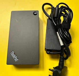 Estación de acoplamiento de PC portátil Lenovo ThinkPad USB 3.0 Ultra Dock DK1523 40A80045UK - Imagen 1 de 3