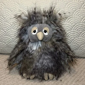 Jellycat London Orlando Eule flauschig flauschig schläfrig braun grau 10 Zoll Plüsch nicht mehr produziert in einwandfreiem Zustand - Bild 1 von 6
