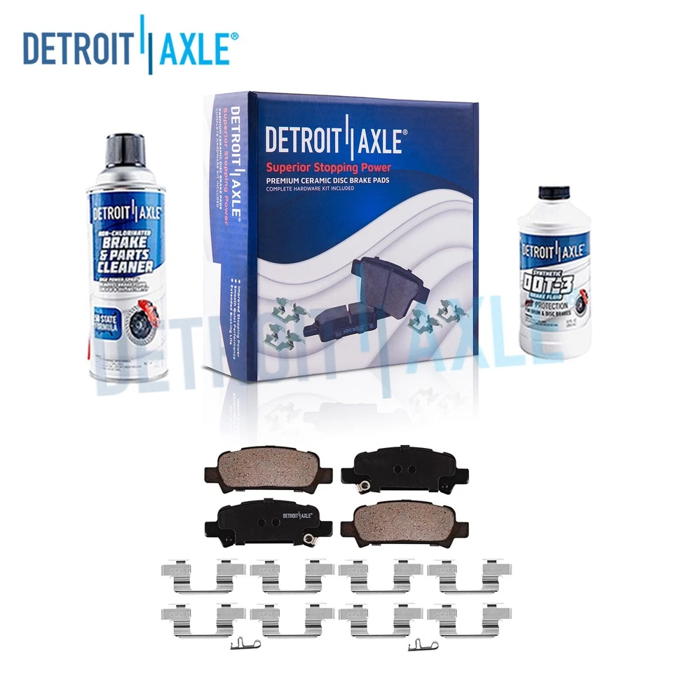 Kit Pastillas Freno Cerámicas Traseras para Subaru Baja Forester Impreza Legacy Outback Foto 1 de 4