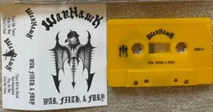 WARHAWK (Swe) - Dambuster / War, Filth & Fury , 2 tapes of Swedish metal - Picture 1 of 2