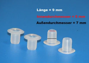 4 bocchette pulsante per emblema/scritta BMW E30 E28 E24 E23 - Foto 1 di 1