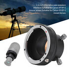 Adaptateur d'objectif macro pour objectif à monture EF/EF‐S vers oculaire télescope 1,25 pouce