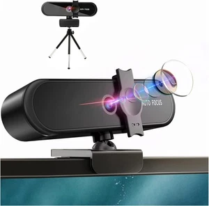 Webcam with Microphone, 1440p HD Computer Camera Webcam with Microphone - Picture 1 of 6