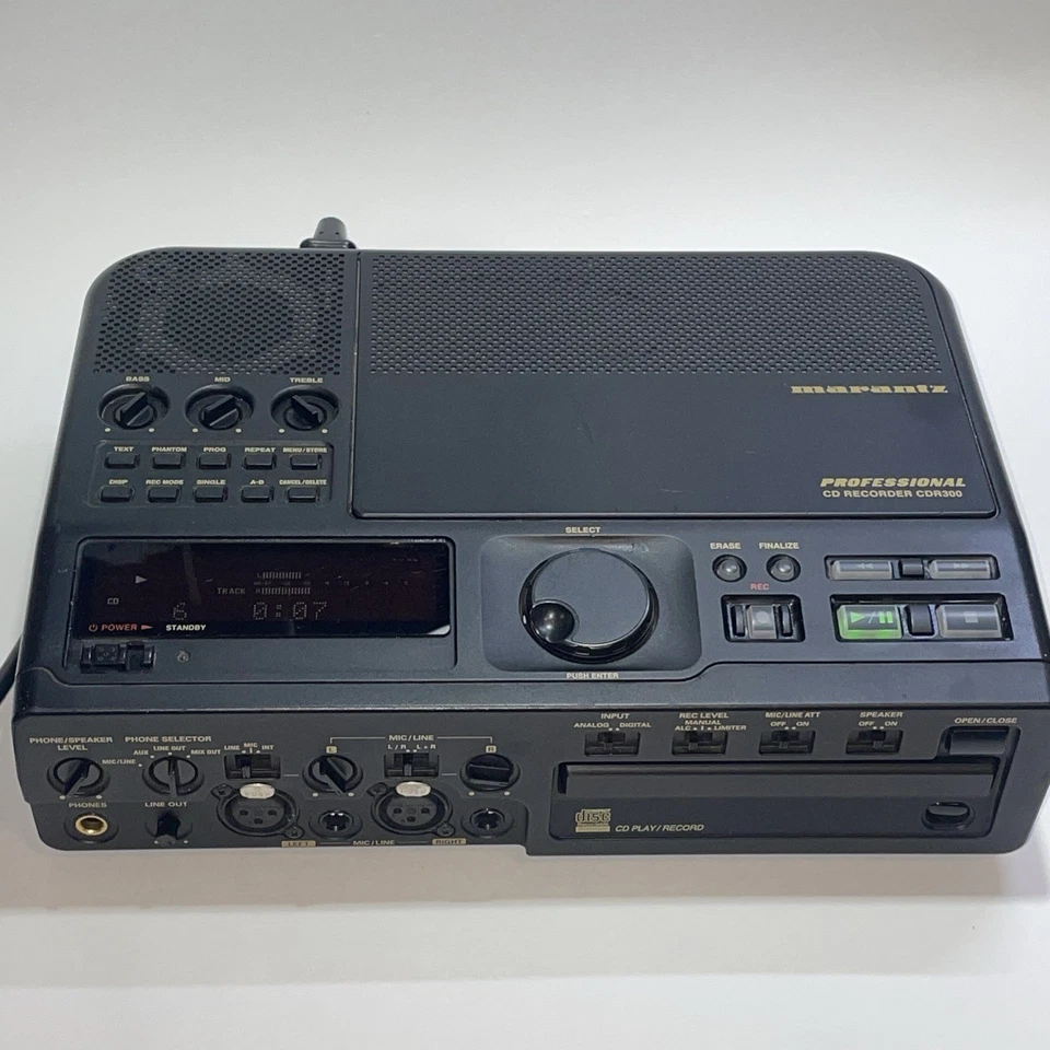Marantz CDR300/U1B Professional CD Recorder / Player- Tested No remote - Image 1 of 4