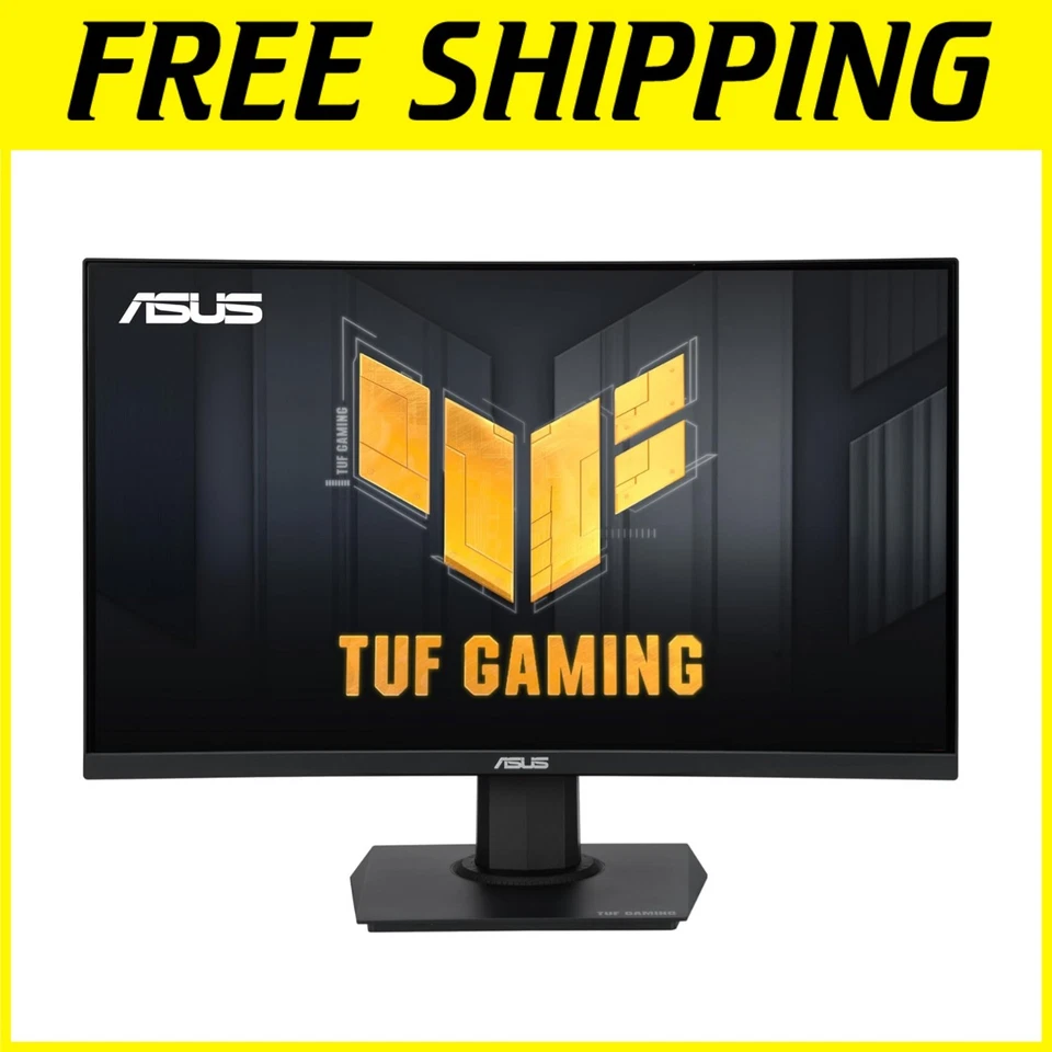 23.6” Curved Gaming Monitor - 180Hz, FHD, FreeSync - Image 1 of 4