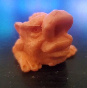 Mini Boglins Conk Salmon The Cool Dudes "He's Really Nosey" Ideal 1991 Vintage - Picture 1 of 5