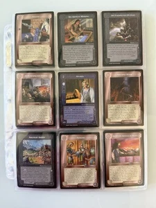 LOTR Middle Earth 1998 Dark Minions Complete Set 180 Cards Unplayed NRMT - Picture 1 of 22