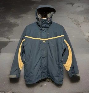 Helly Hansen Hooded Tech wasserdichte Jacke Herren Gr. M blau Ski Parka Shell - Bild 1 von 15