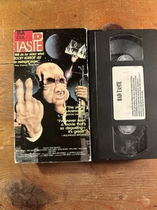 Bad Taste (1987) VHS Tape Peter Jackson Horror Comedy Magnum Entertainment - Picture 1 of 13