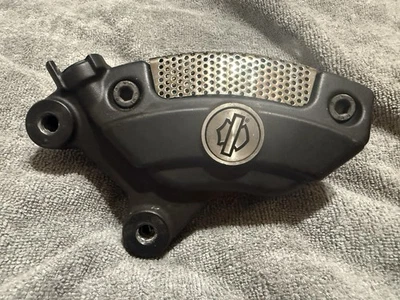 Harley Brembo Touring Road Street Ultra Glide 08-23 Caliper W/Chrome Grills Left - Image 1 of 4