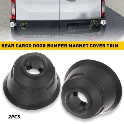 Cubierta de tope imán de puerta de parachoques de carga trasera para Ford Transit 150 250 350 15-19 Foto 1 de 4