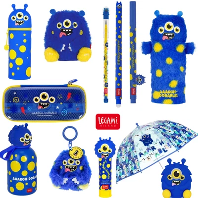 Legami Neuheit -Monster Erasable löschbarer Gelstift Federmäppchen Trinkflasche - Bild 1 von 3