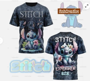 CAMISETA Disney Stitch 3d regalo halloween regalo navidad talla ee. uu. mejor precio - Imagen 1 de 3