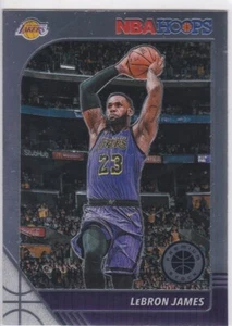 LEBRON JAMES CARD Premium Stock Los Angeles Lakers NBA HOOPS Basketball Card - Picture 1 of 2