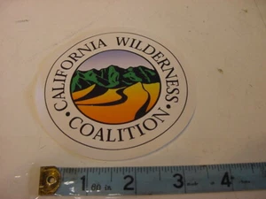 CALIFORNIA WILDERNESS COALITION STICKER DECAL  - Picture 1 of 1