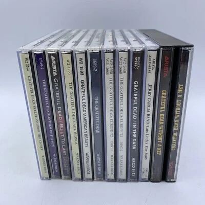 Лот из 10 компакт-дисков ATEFUL DEAD — Built To Last, In The Dark, Европа 72 года, AOXOMOXOA + - Изображение 1 из 4