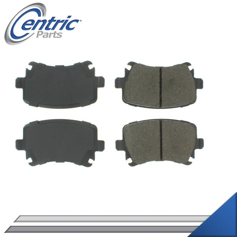 BRAKE PADS REAR SEMI-METALLIC LEFT & RIGHT SET FOR 2010-2012 SEAT ALTEA - Image 1 of 4
