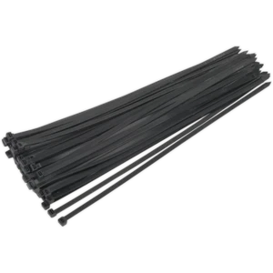 Sealey Black Cable Ties 650mm 12mm - Picture 1 of 1